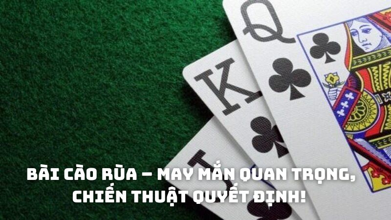 Bài Cào Rùa – May Mắn Quan Trọng, Chiến Thuật Quyết Định!